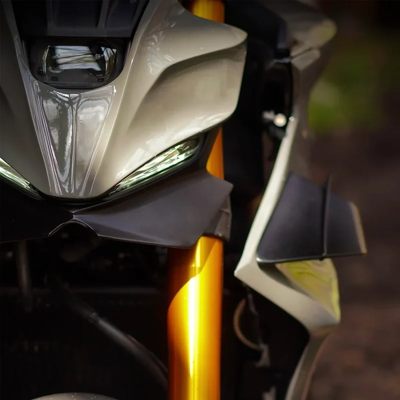 Motorcycle Front Spoiler Kit For YAMAHA MT-09 / SP MT09 2024 2025 2026 Downforce Naked Frontal Spoilers Winglet Aerodynamic Wing