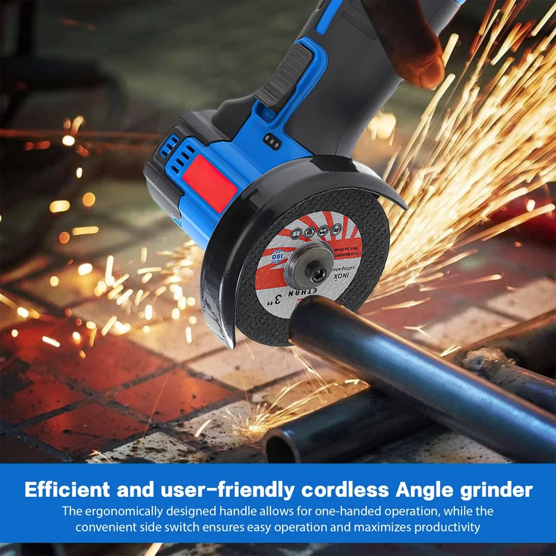 Mini Angle Grinder Mini Household Rechargeable Cutting Machine Polishing Machine Electric Hand Grinder Polishing Machine