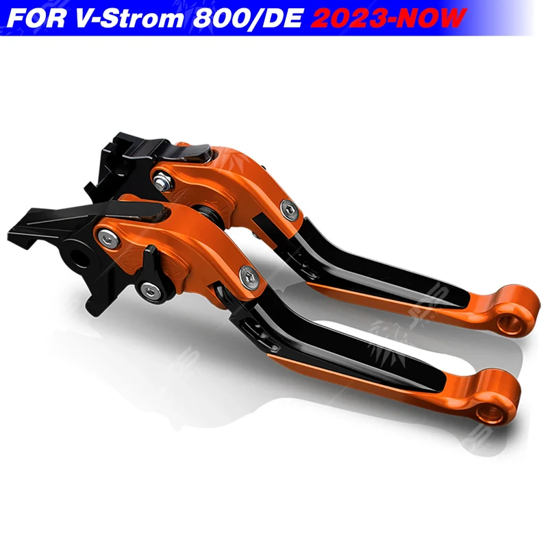 For Suzuki V-STROM 800/800DE Clutch Lever Brake Lever Set Foldable Adjustable Handle Levers Motorcycle Accessories Parts