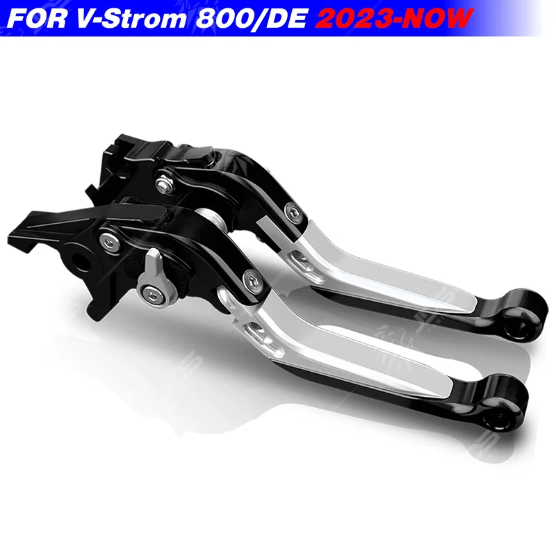 For Suzuki V-STROM 800/800DE Clutch Lever Brake Lever Set Foldable Adjustable Handle Levers Motorcycle Accessories Parts