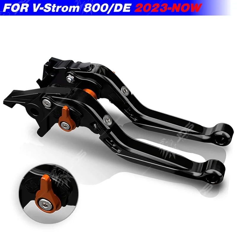 For Suzuki V-STROM 800/800DE Clutch Lever Brake Lever Set Foldable Adjustable Handle Levers Motorcycle Accessories Parts