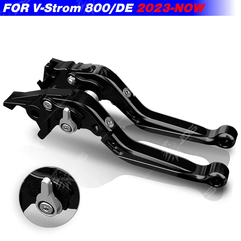 For Suzuki V-STROM 800/800DE Clutch Lever Brake Lever Set Foldable Adjustable Handle Levers Motorcycle Accessories Parts