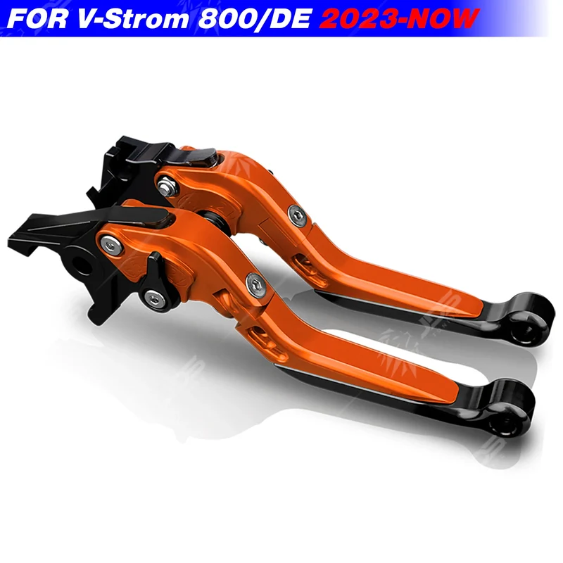 For Suzuki V-STROM 800/800DE Clutch Lever Brake Lever Set Foldable Adjustable Handle Levers Motorcycle Accessories Parts