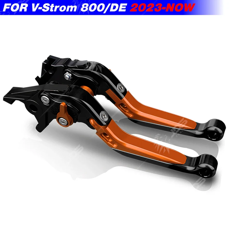 For Suzuki V-STROM 800/800DE Clutch Lever Brake Lever Set Foldable Adjustable Handle Levers Motorcycle Accessories Parts