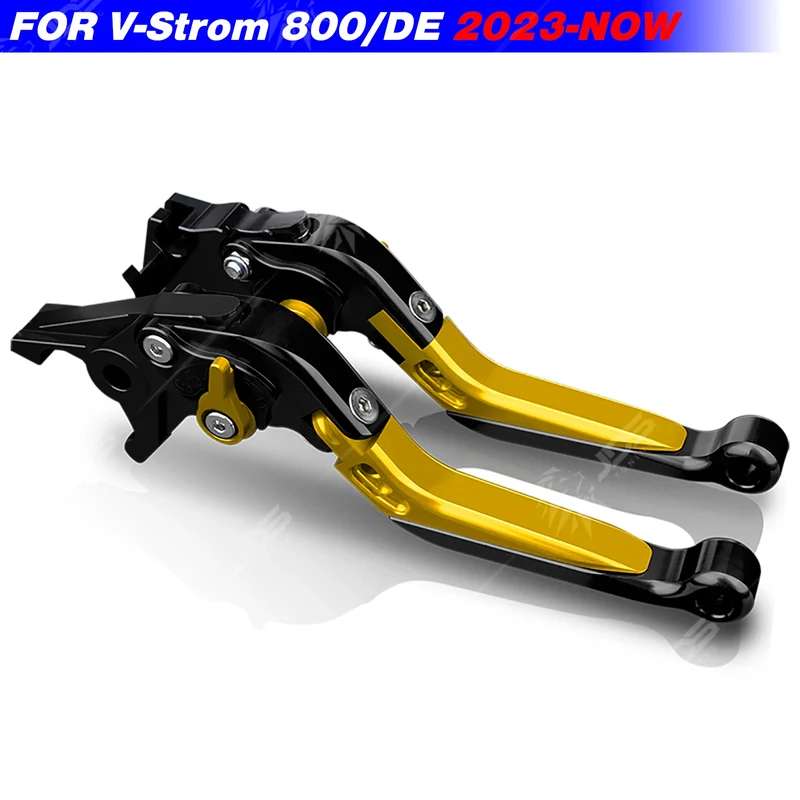 For Suzuki V-STROM 800/800DE Clutch Lever Brake Lever Set Foldable Adjustable Handle Levers Motorcycle Accessories Parts