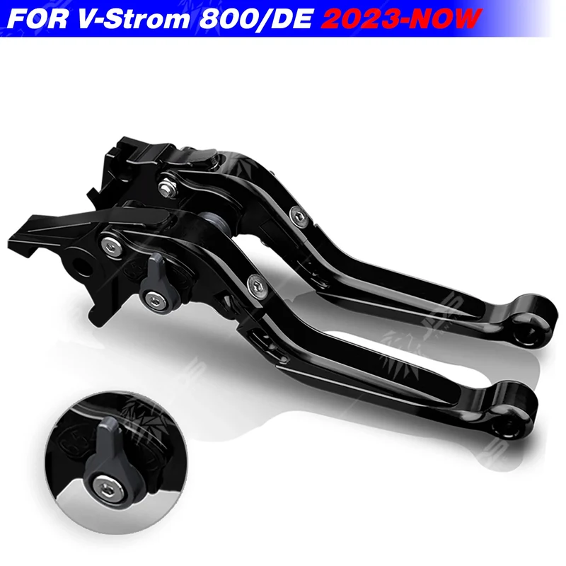 For Suzuki V-STROM 800/800DE Clutch Lever Brake Lever Set Foldable Adjustable Handle Levers Motorcycle Accessories Parts