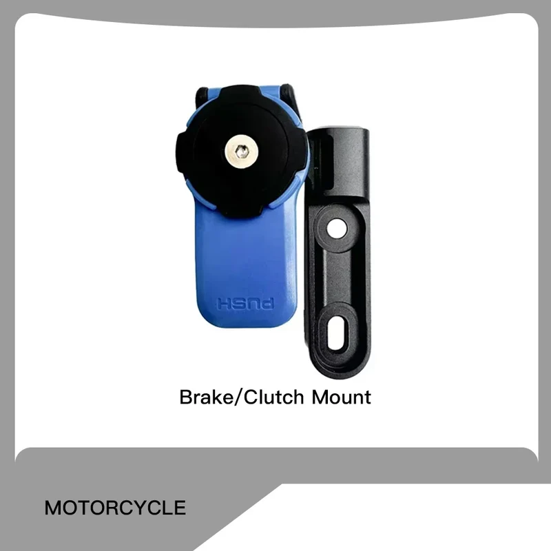 Motorcycle Handlebar Stem Fork Mount Holder Phone Mount Universal Adaptors 1 ball Mirror Scooter Mount VIBRATION DAMPENER Lock