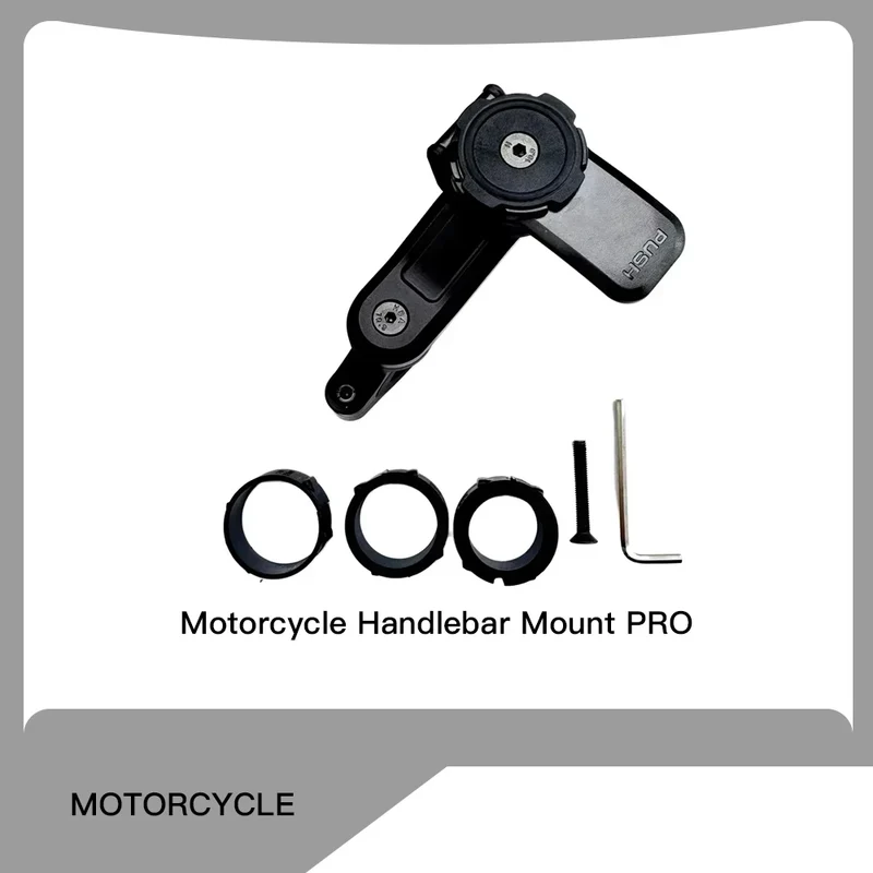 Motorcycle Handlebar Stem Fork Mount Holder Phone Mount Universal Adaptors 1 ball Mirror Scooter Mount VIBRATION DAMPENER Lock