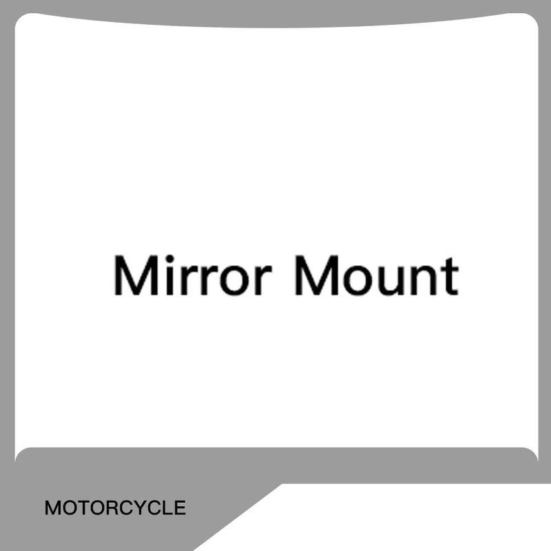 Motorcycle Handlebar Stem Fork Mount Holder Phone Mount Universal Adaptors 1 ball Mirror Scooter Mount VIBRATION DAMPENER Lock