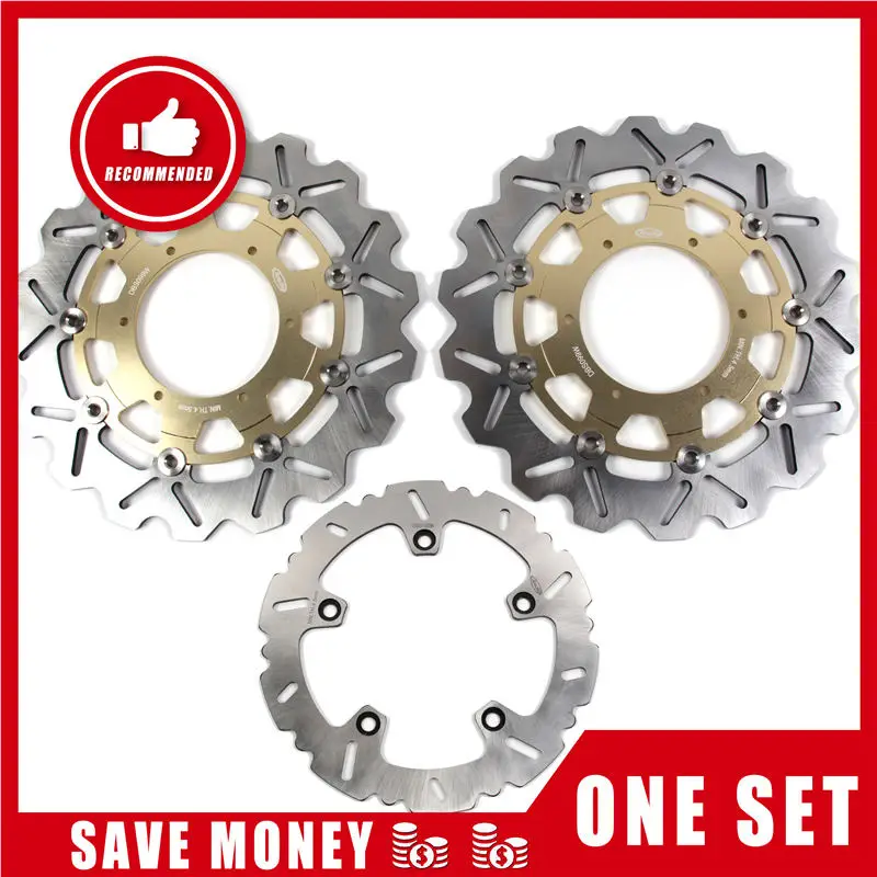 Arashi 1 Set For BMW F 800 GS 2009 - 2015 CNC Front Rear Brake Disc Brake Rotors 2010 2011 2012 2013 2014 F800GS F800 GS F700GS