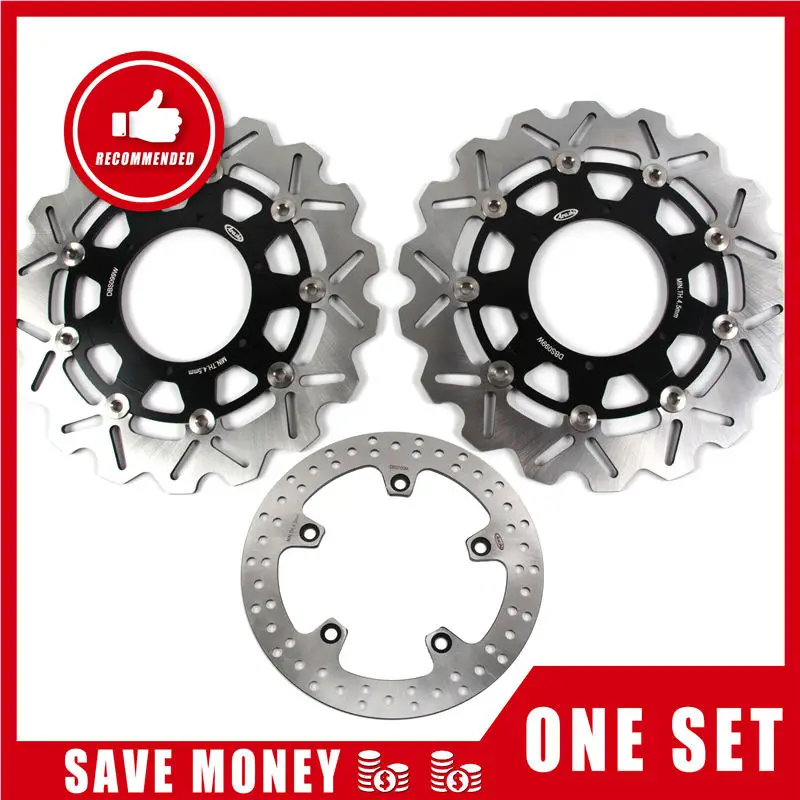 Arashi 1 Set For BMW F 800 GS 2009 - 2015 CNC Front Rear Brake Disc Brake Rotors 2010 2011 2012 2013 2014 F800GS F800 GS F700GS
