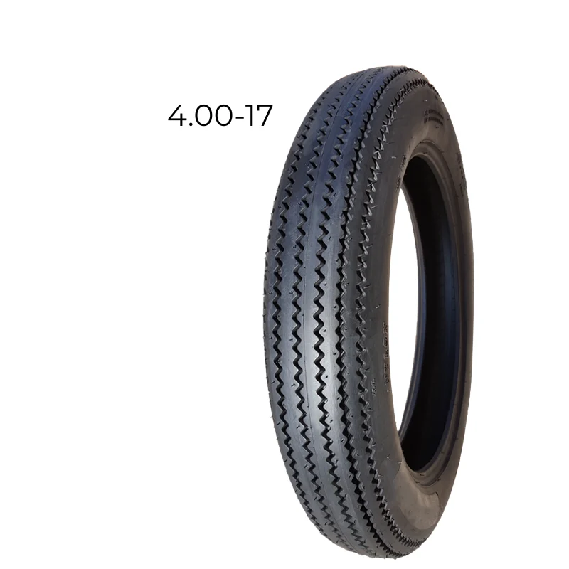 Pneu moto vintage tubeless – profil cranté