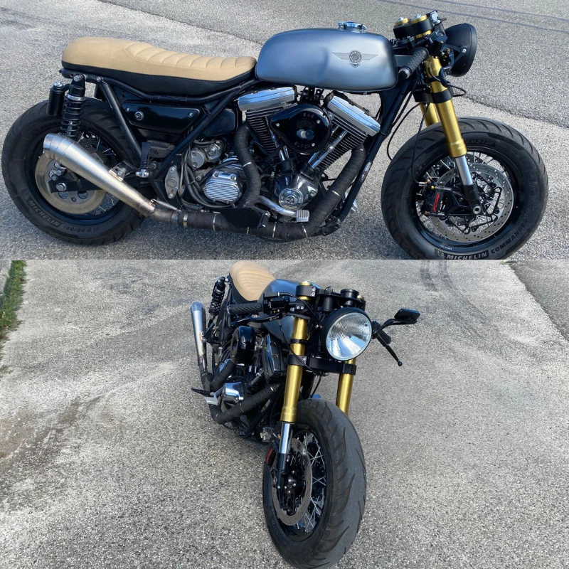Roues à rayons Harley FXR