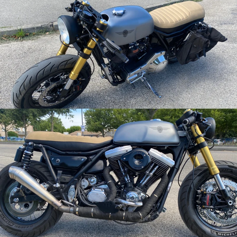 Roues à rayons Harley FXR