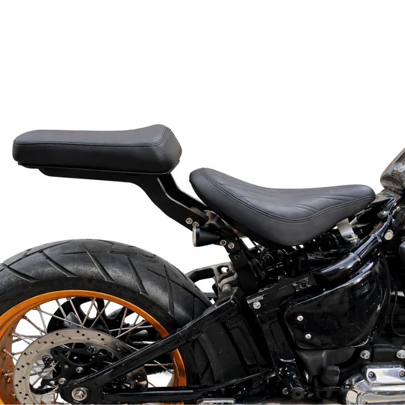 Kit Selle Solo + Selle Passager Amovible avec Feux 3-en-1 pour Harley Softail M8 2018+