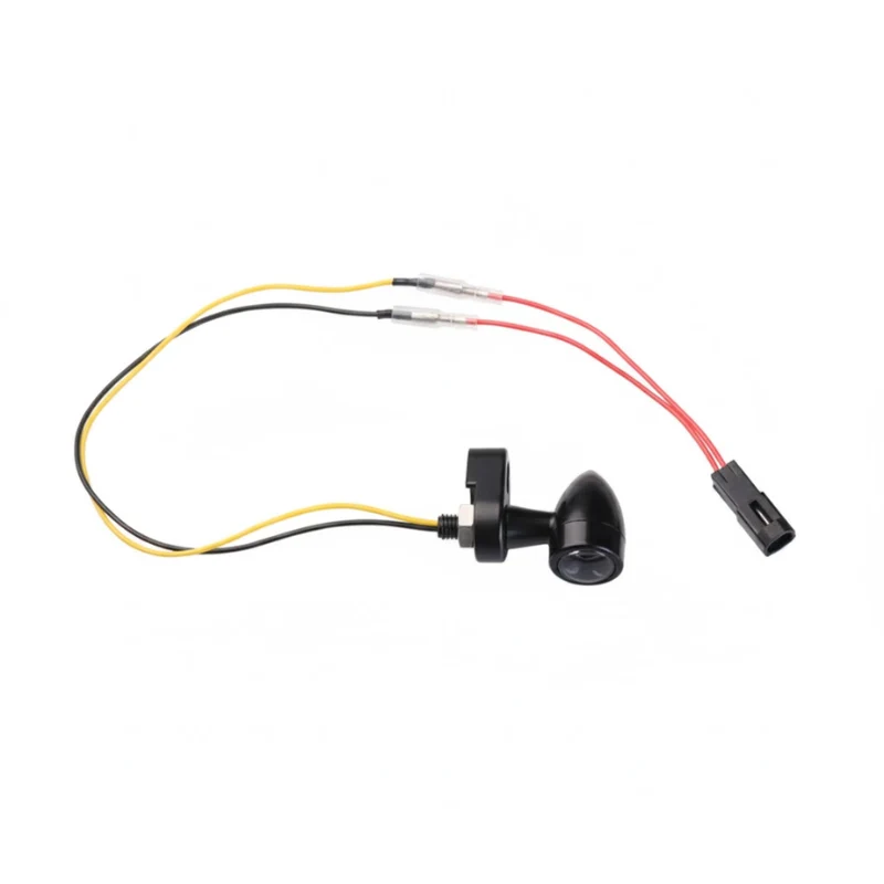 Support clignotants avant CNC avec câble – Ducati Scrambler
