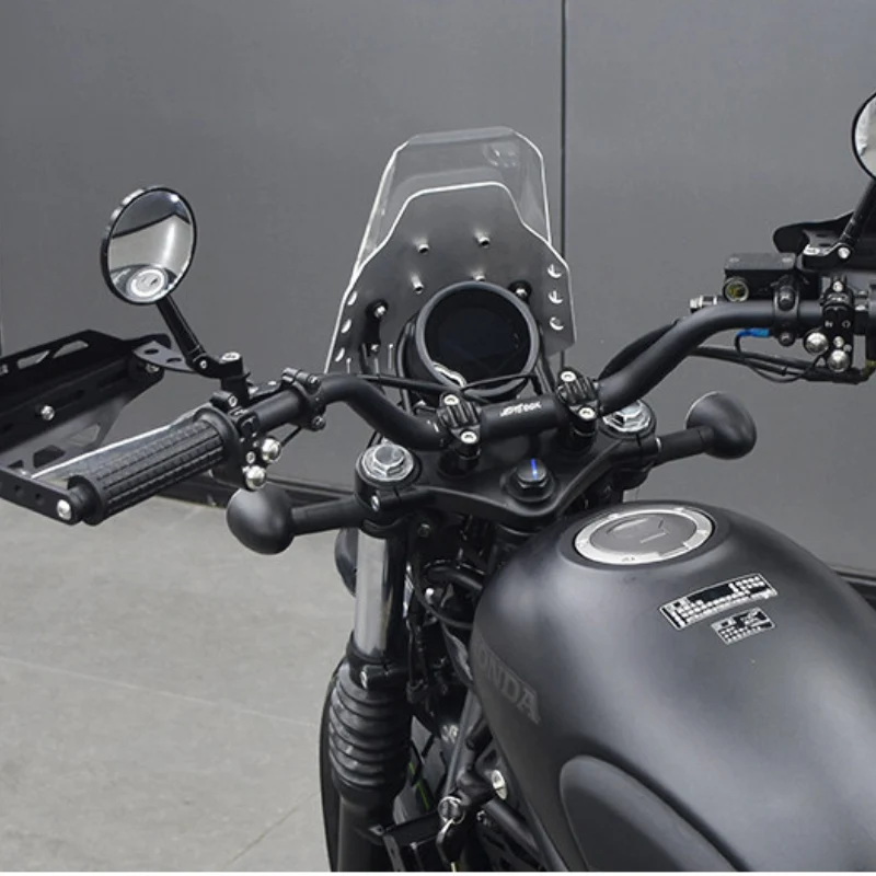 Saute-vent alu + pare-brise plexi - Honda CL500