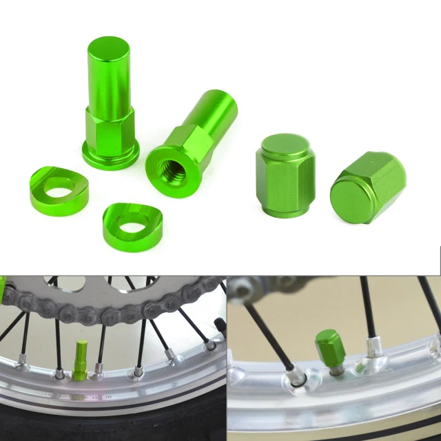 NICECNC capuchons de valves + valves pour KTM 85 125 250 350 450 525 SX EXC SXF EXCF XC XCF Honda Yamaha Kawasaki