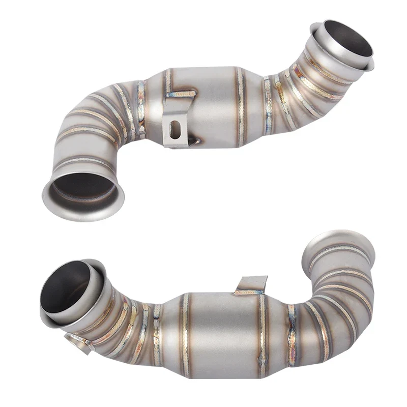 Slip On For CFMOTO 800 MTX MT-X800 MTX800 2024 2025 Stainless Steel Middle Link Pipe Motorcycle Exhaust System Escape Muffler