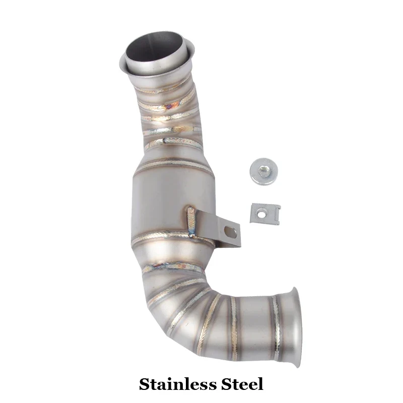 Slip On For CFMOTO 800 MTX MT-X800 MTX800 2024 2025 Stainless Steel Middle Link Pipe Motorcycle Exhaust System Escape Muffler