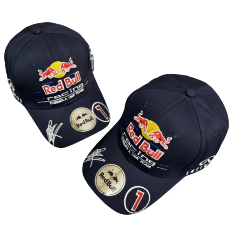 Red Bull Racing Team's new racing hat men's and women's duckbill cap Red Bull baseball cap car cap sun visor cap