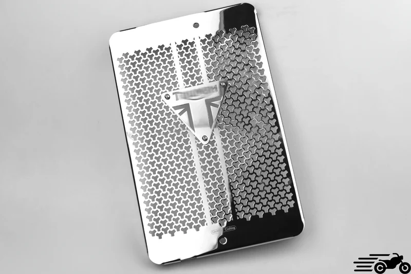 Grille protection radiateur Scrambler 400X et Speed 400