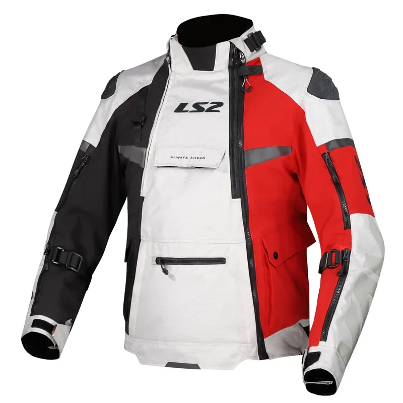 Original LS2 Motorcycle Riding Suit Long-distance Rally Suit Off-road Motorcycle Anti Fall Riding Pants for Men MJ166