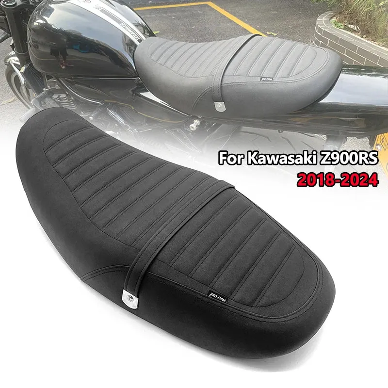 Fit for Kawasaki Z900RS 2018-2024Motorcycle Seat Lowered Front Rider Seat Camelback Cushion Rear Passenger Motorbike Accessories