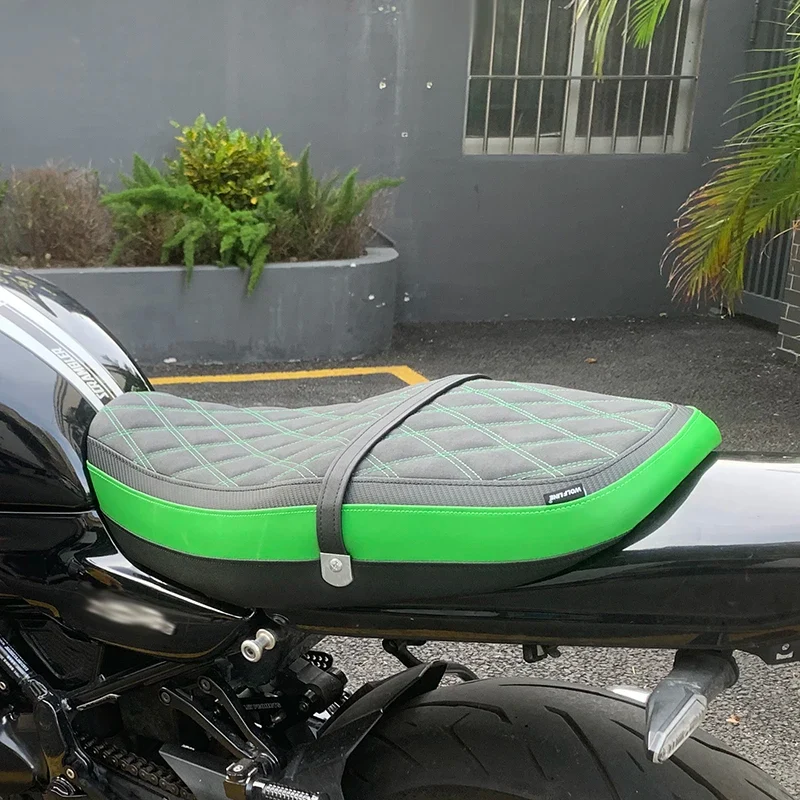 Fit for Kawasaki Z900RS 2018-2024Motorcycle Seat Lowered Front Rider Seat Camelback Cushion Rear Passenger Motorbike Accessories