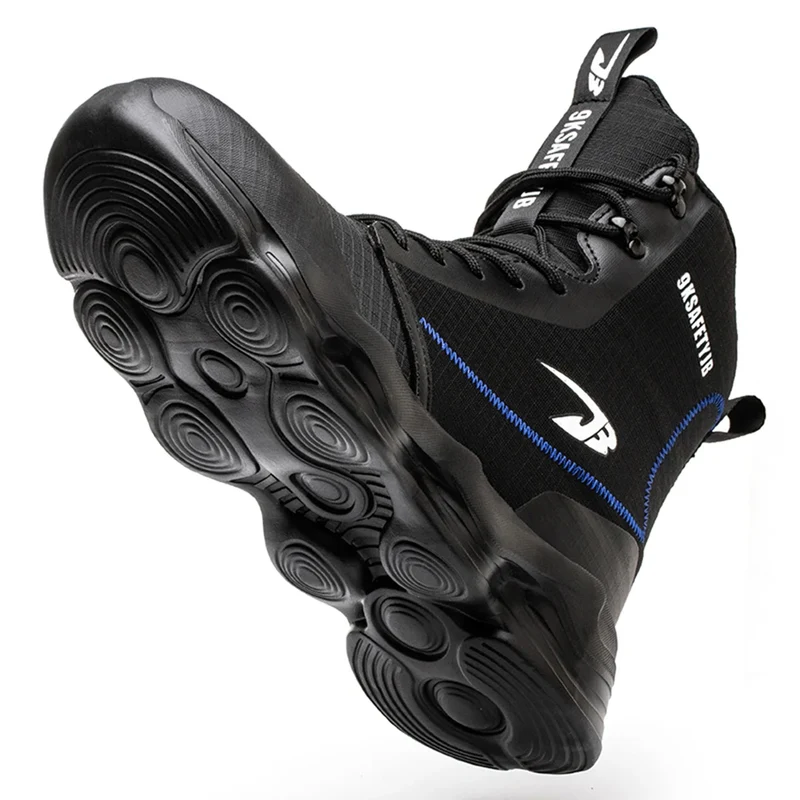 Motorcycle Boots Men Motorbike Riding Boots Four Seasons Motorcycle Shoes Men Work Safety Shoes Waterproof Botas Moto