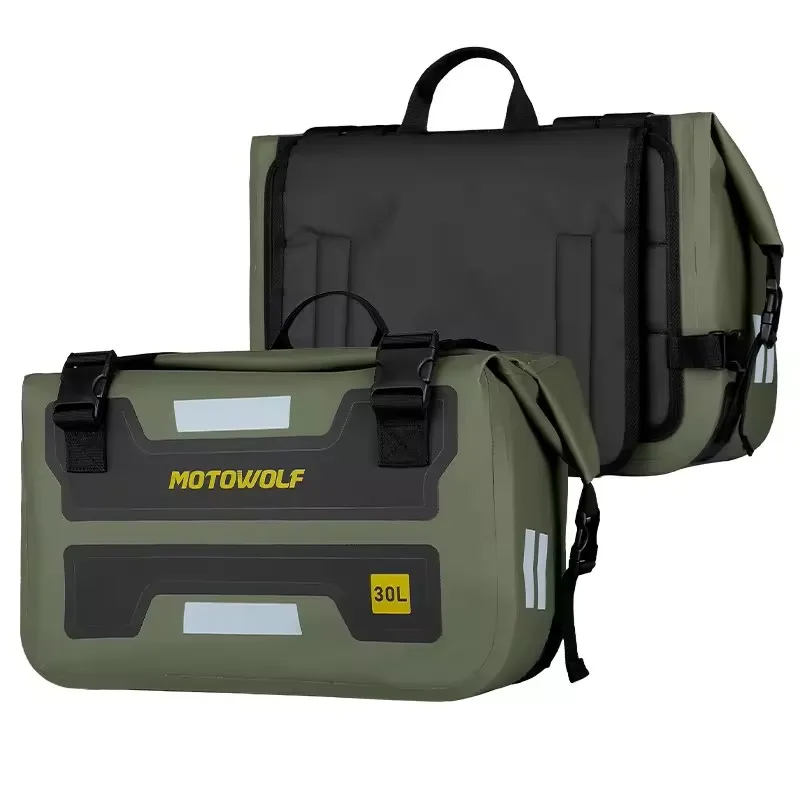 MOTOWOLF Motorcycle Bags Waterproof Outdoor Large Capacity Motorcycle Luggage Saddle Bag