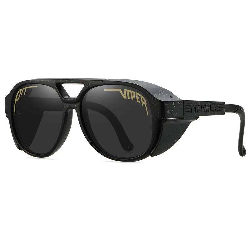 UV400 Sunglasses Men Women Pit Viper Designer Steam Punk Eyewear Vintage Sun Glasses Retro Goggles Adult Steampunk