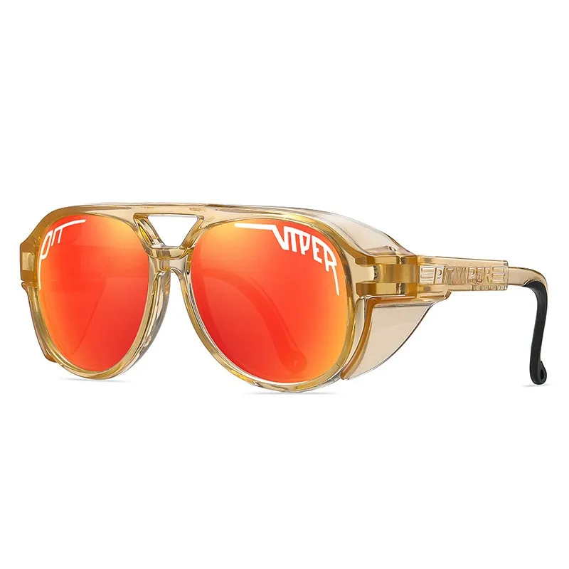UV400 Sunglasses Men Women Pit Viper Designer Steam Punk Eyewear Vintage Sun Glasses Retro Goggles Adult Steampunk