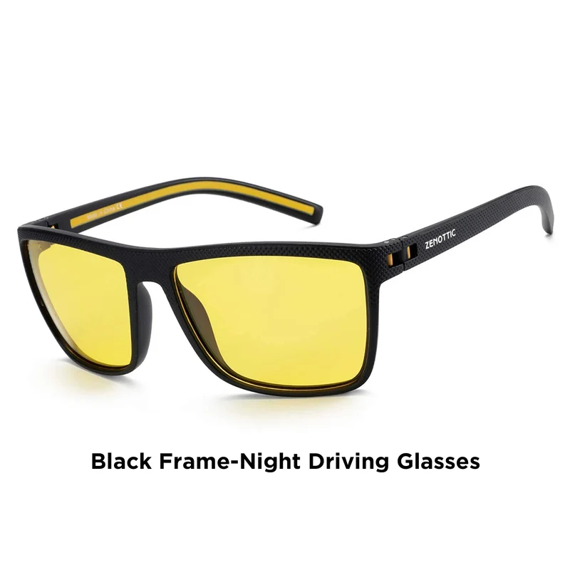 ZENOTTIC Retro Square Polarized Sunglasses Fashion Shade Women Men Ultra light TR90 Frame UV400 Protection Classics Sun Glasses