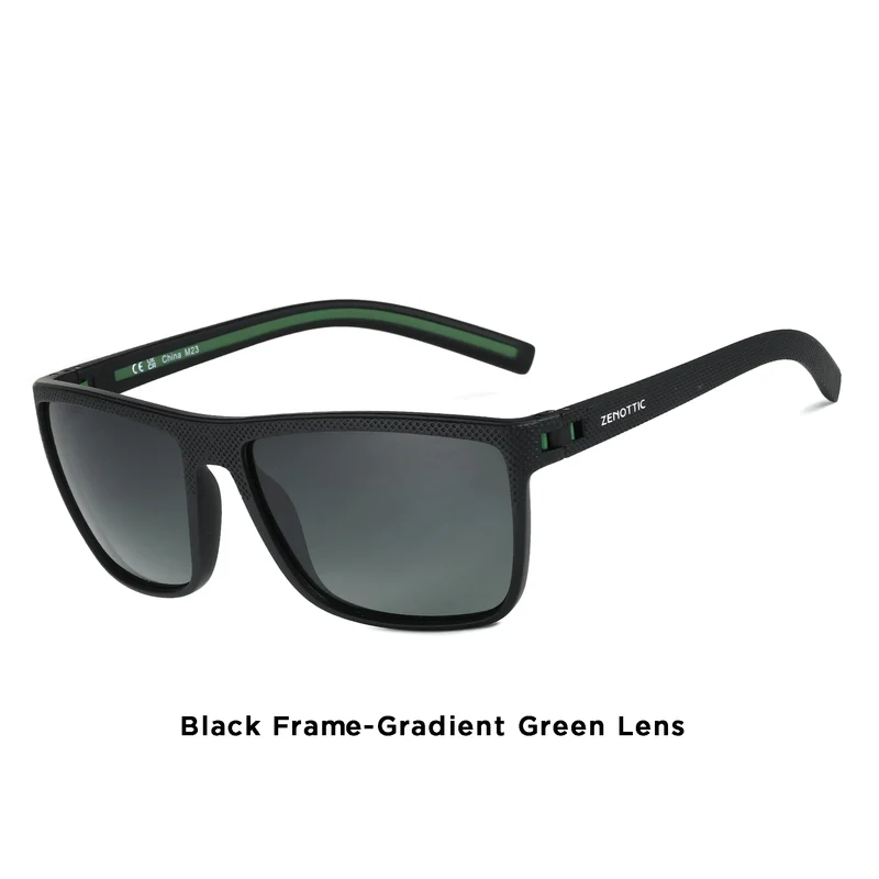 ZENOTTIC Retro Square Polarized Sunglasses Fashion Shade Women Men Ultra light TR90 Frame UV400 Protection Classics Sun Glasses