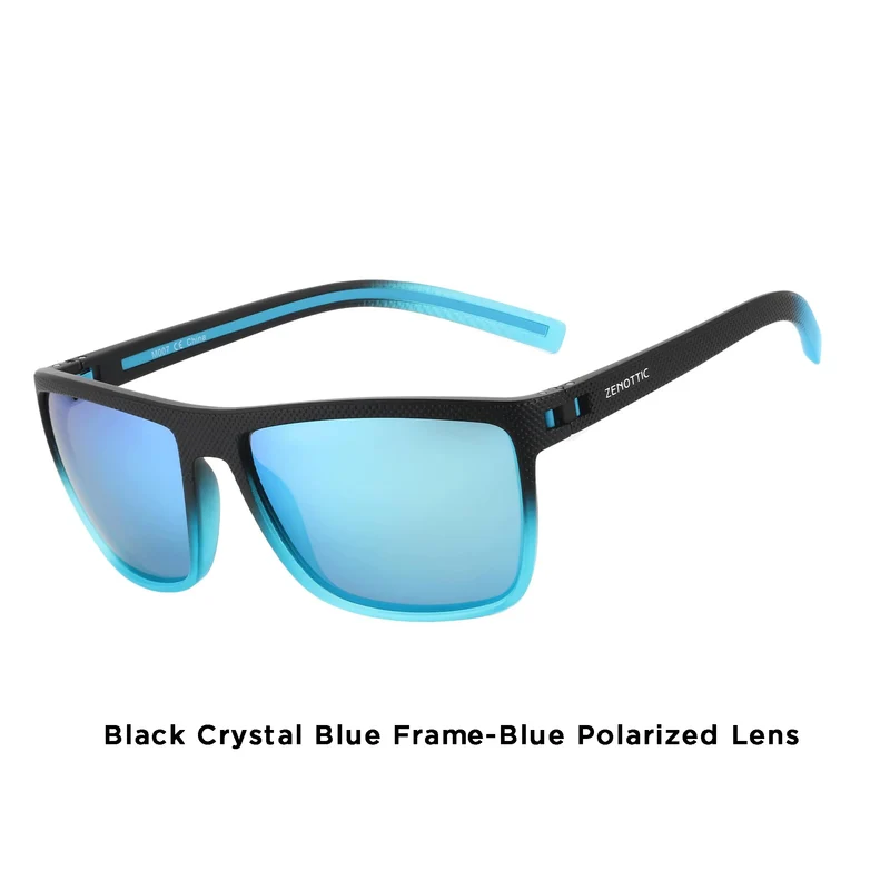 ZENOTTIC Retro Square Polarized Sunglasses Fashion Shade Women Men Ultra light TR90 Frame UV400 Protection Classics Sun Glasses