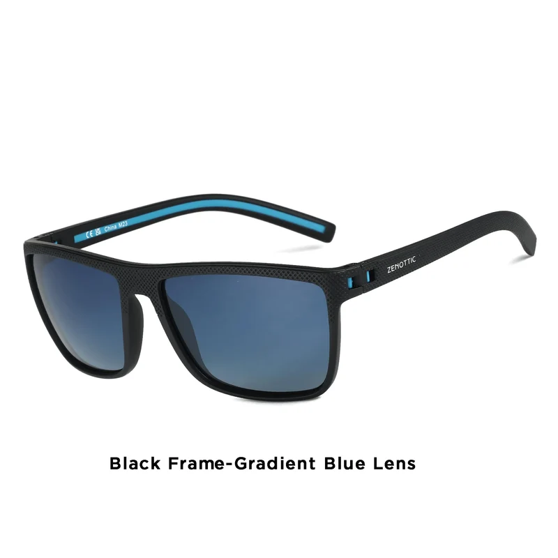 ZENOTTIC Retro Square Polarized Sunglasses Fashion Shade Women Men Ultra light TR90 Frame UV400 Protection Classics Sun Glasses