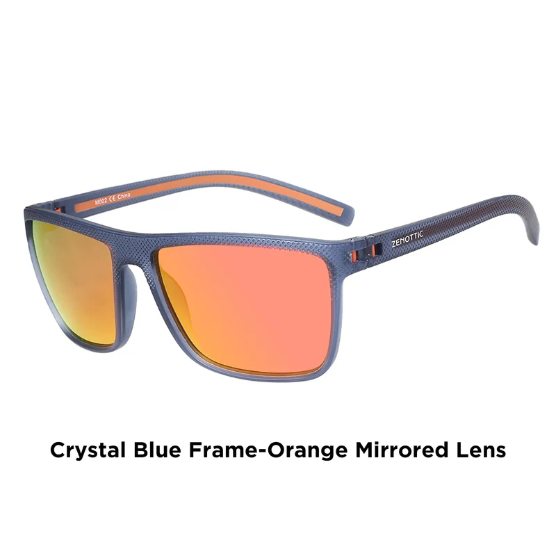 ZENOTTIC Retro Square Polarized Sunglasses Fashion Shade Women Men Ultra light TR90 Frame UV400 Protection Classics Sun Glasses
