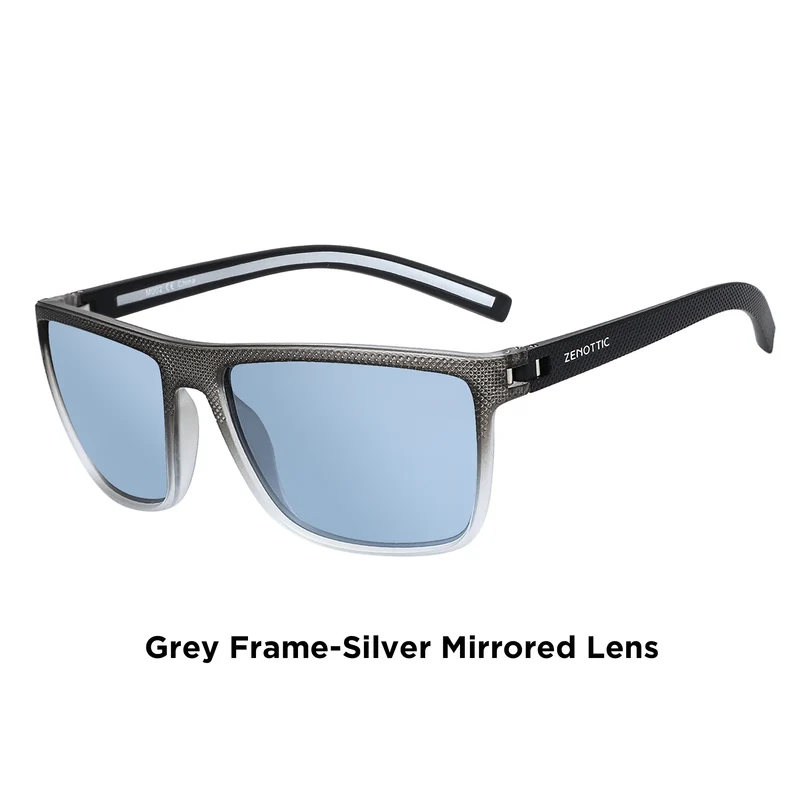 ZENOTTIC Retro Square Polarized Sunglasses Fashion Shade Women Men Ultra light TR90 Frame UV400 Protection Classics Sun Glasses