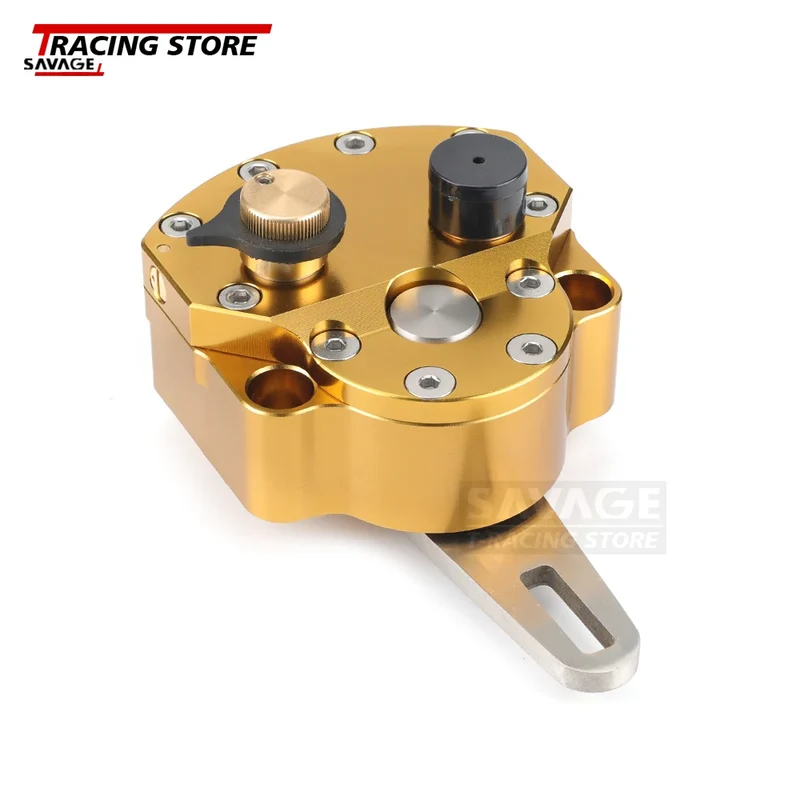 Adjustable Universal Motorcycle Steering Damper Stabilizer For HONDA SUZUKI YAMAHA XL750 MT09 MT07 MT03 NC700 GSX1300 XR125 CBR
