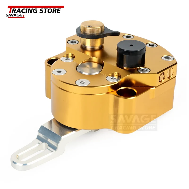 Adjustable Universal Motorcycle Steering Damper Stabilizer For HONDA SUZUKI YAMAHA XL750 MT09 MT07 MT03 NC700 GSX1300 XR125 CBR