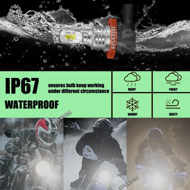 Motorcycle Light H11 H8 H9 LED Headlight High Beam Bulbs Fits For BMW R1200R Classic Standard ABS 2006-2015