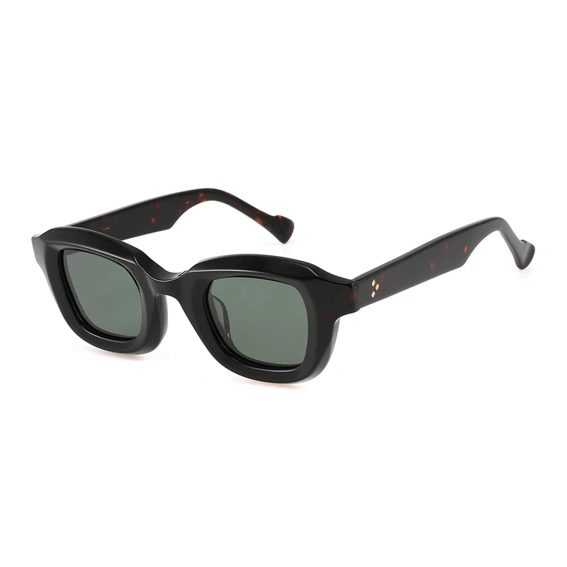 Higher Quality Women's Glasses Polarized Sunglasses for Men UV400 New Arrival Trendy Acetate Frame Replicas Luxury Brands