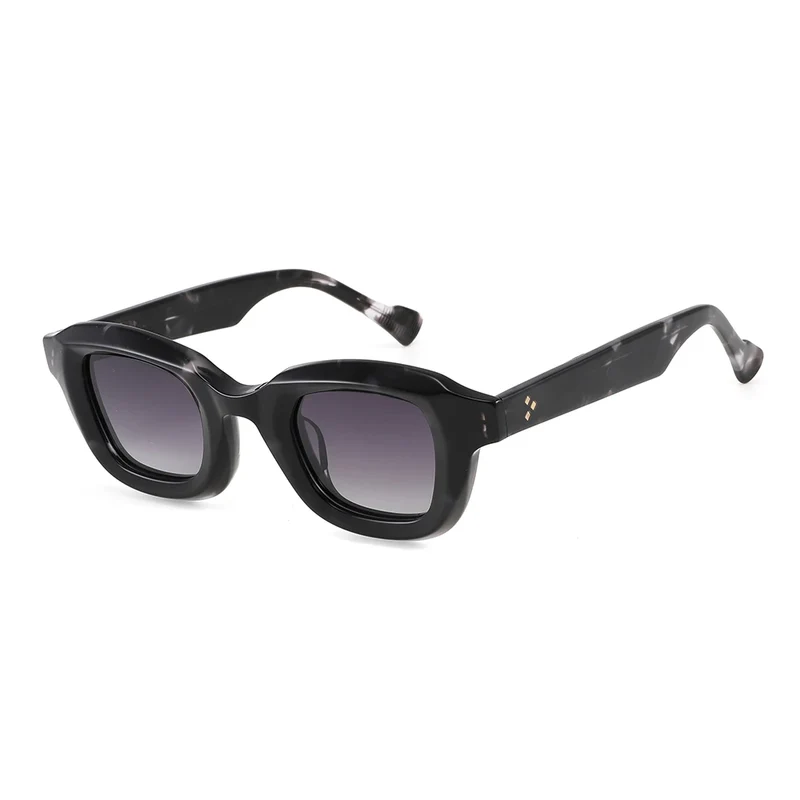Higher Quality Women's Glasses Polarized Sunglasses for Men UV400 New Arrival Trendy Acetate Frame Replicas Luxury Brands