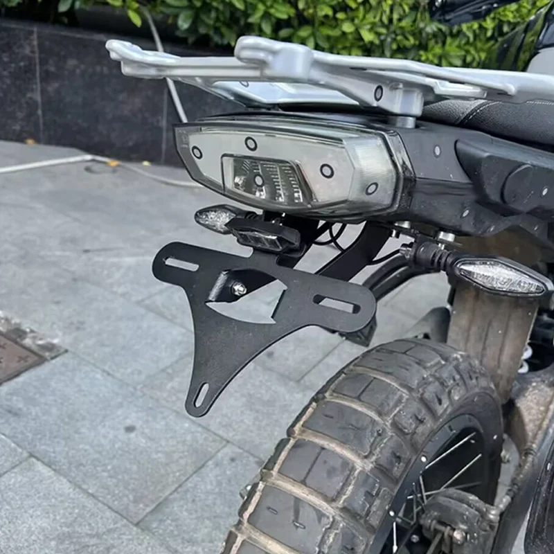 2024 2025 2026 For CFMOTO CF MOTO 800 MTX 800MT-X MT Motorcycle Aluminum License Plate Holder Fender Eliminator Tail Frame Plate