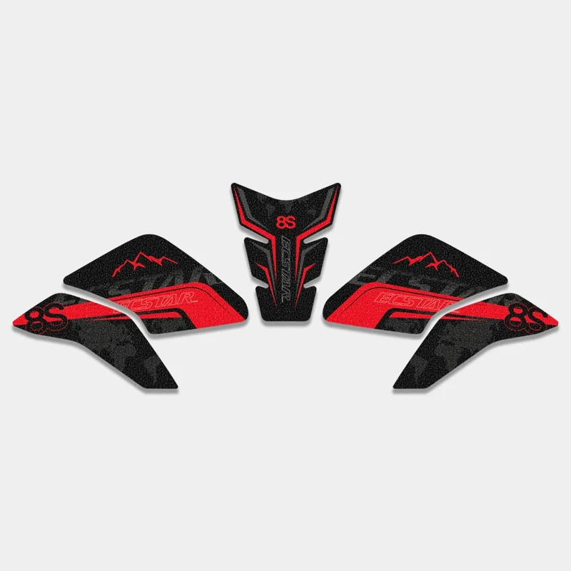 For GSX8S GSX-8S GSX 8S gsx 8s gsx-8s 2023 2024 Motorcycle Frosted Fuel Tank Sticker Protector Pad Decals Accessories