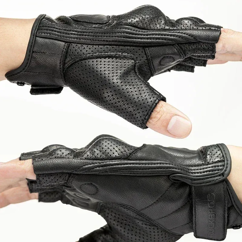 ROCKBROS Bicycle Men Women Gel Protector Tactical Motorcycle Gloves Sport Short Bike Gloves Breathable Half Finger Gloves
