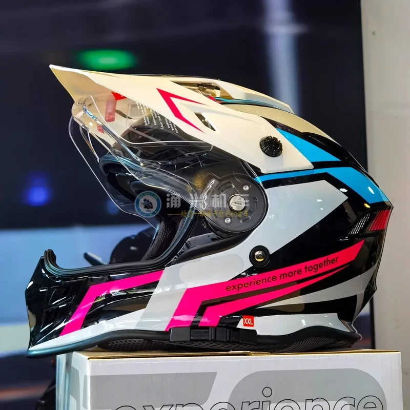 CFMOTO Motorcycle Helmet Dual Sunvisor Off-raod Capacetes Dirt Bike MotorcossCasco De Moto for CFMOTO 450MT NK250