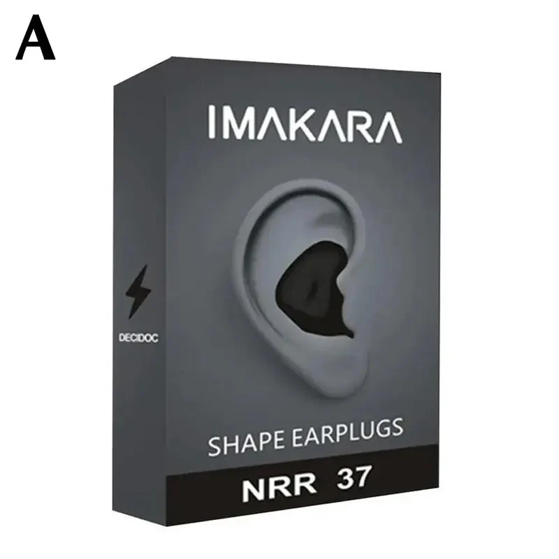 Anti-Noise Ear Plug Sound Insulation Ear Protection Earplugs Sleeping Plugs Waterproof Silicone Swim Earplugs Soft Ear Care