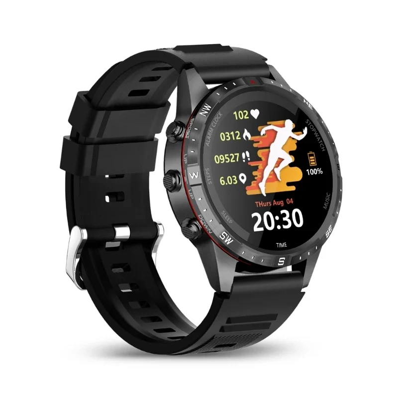 1PC Watch Waterproof Fitness Wristwatch Sports Watch with Step Counter Sleeping Monitor Message Notification